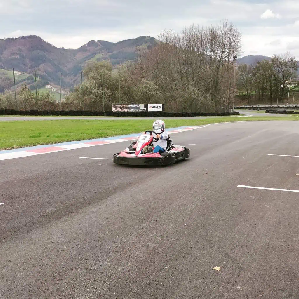 Karting en San Sebastian