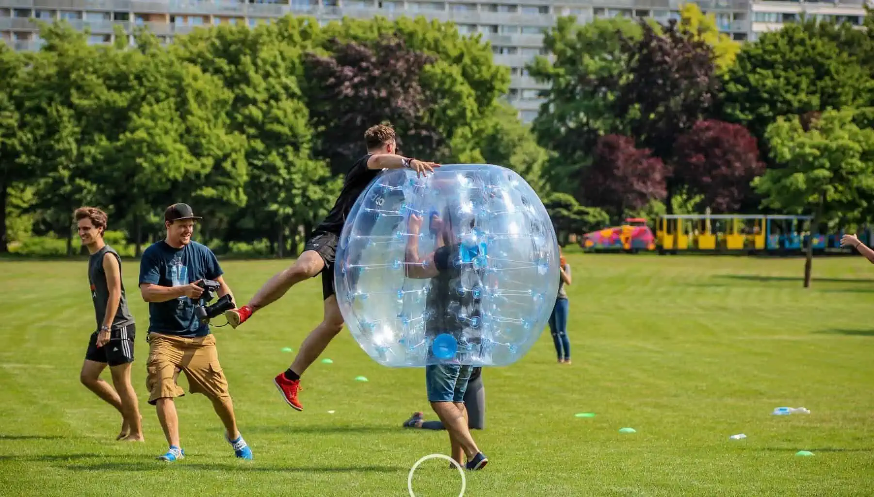 Bubble Football Santander